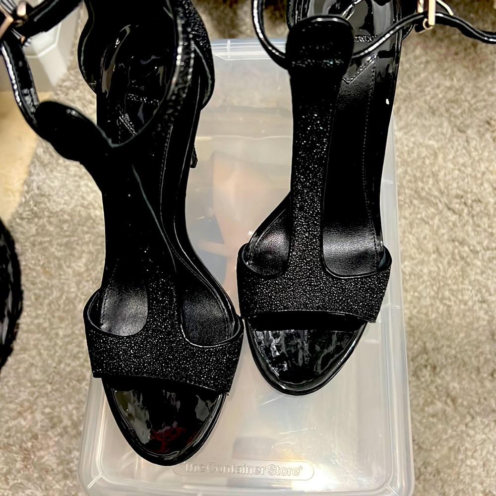 In great used condition black stilettos from Brian Atwood.